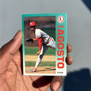 Juan Agosto Baseball Card
